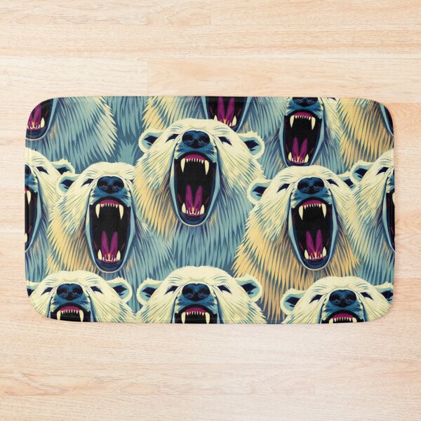 Item preview, Roaring Polar Bear Pattern designed and sold by pUNKnown.