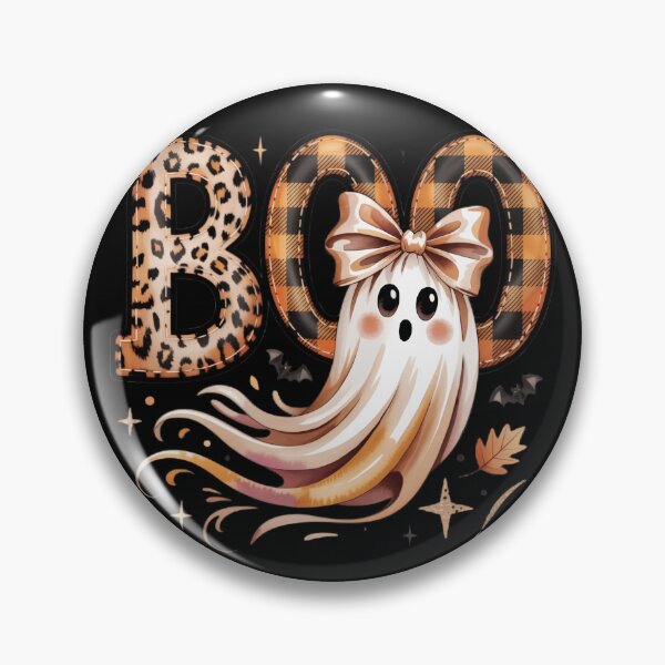 Item preview, Cute Boo Ghost Halloween, Buffalo Plaid Spooky Fall designed and sold by Zizo-DR44.