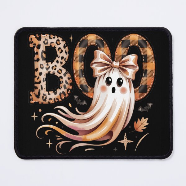Item preview, Cute Boo Ghost Halloween, Buffalo Plaid Spooky Fall designed and sold by Zizo-DR44.