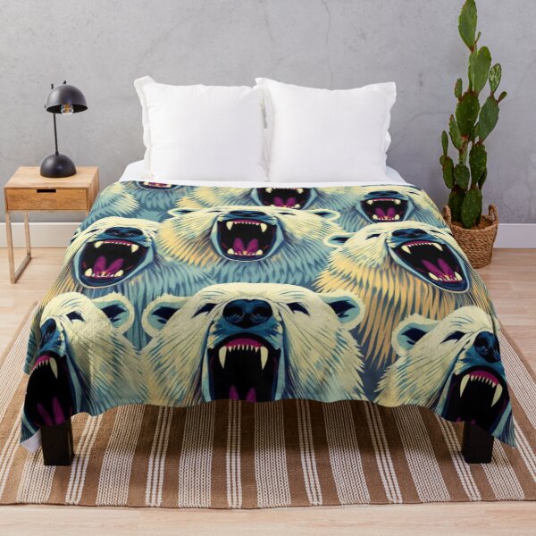 Item preview, Roaring Polar Bear Pattern designed and sold by pUNKnown.