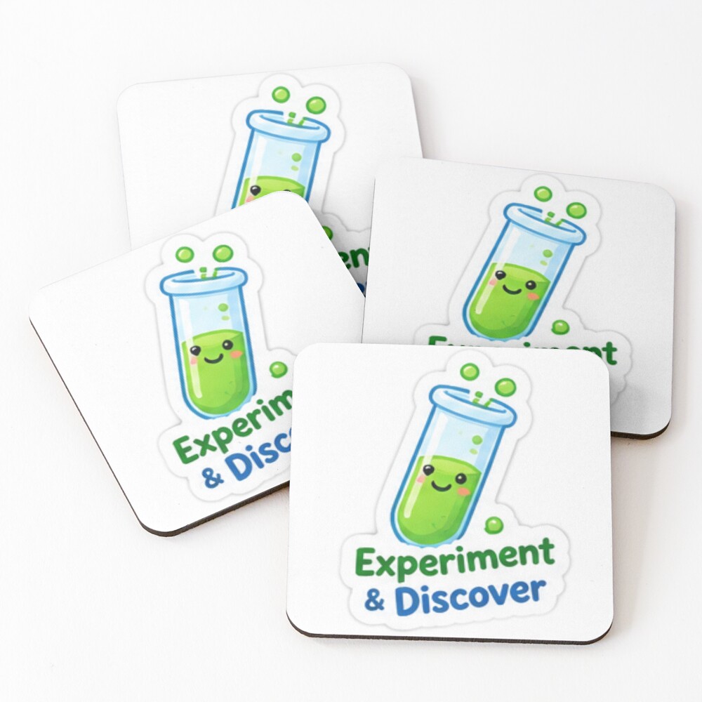 Item preview, Coasters (Set of 4) designed and sold by LearnFunStore.