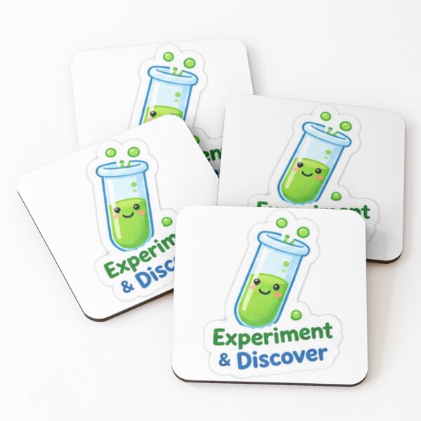 Item preview, Cute Experiment and Discover Science Sticker designed and sold by LearnFunStore.