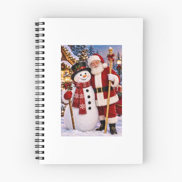 Item preview, Santa and snowman Christmas Magic  designed and sold by Utibe123.