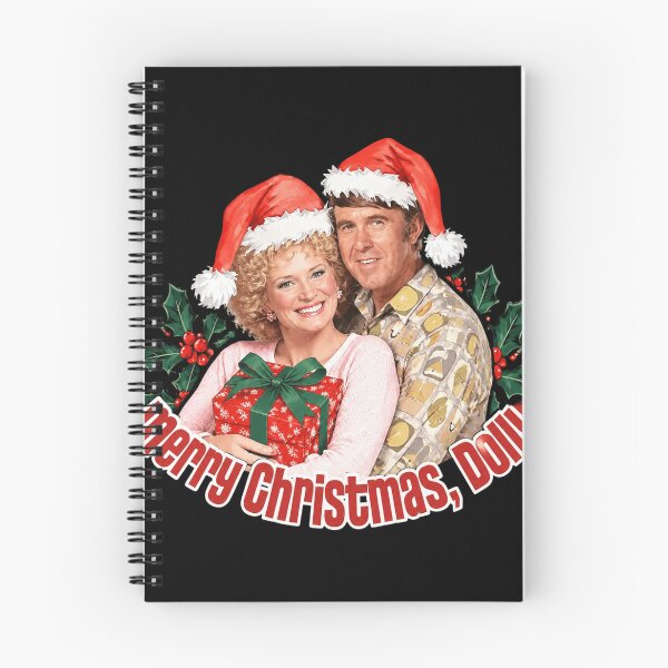 Item preview, Kath And Kim Merry Christmas Dolly Retro Holiday Couple designed and sold by BostickirisArts.