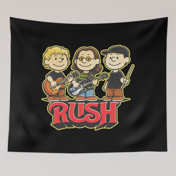 Item preview, Rushs Band Cartoon designed and sold by AlexanPfef.