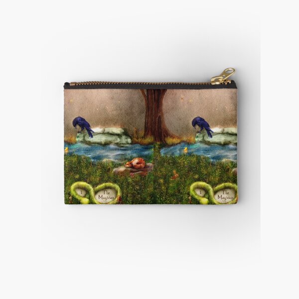 Item preview, The Magician Forestcore Tarot Card Watercolor designed and sold by Monica Laipple.