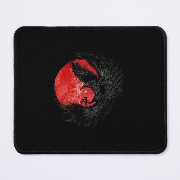 Item preview, Dark Raven Moon Ink Splatter Art designed and sold by sotospor.