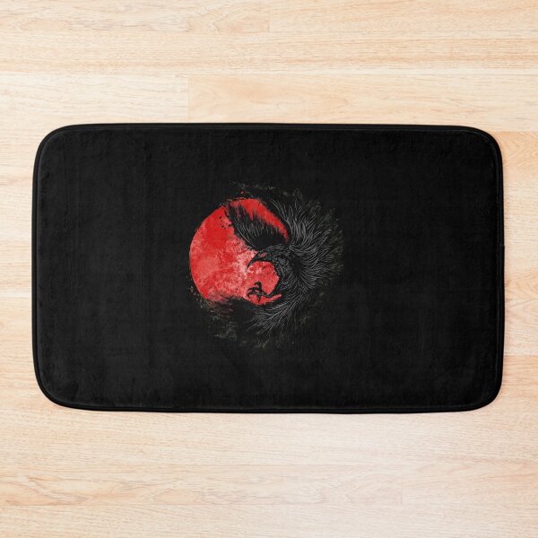 Item preview, Dark Raven Moon Ink Splatter Art designed and sold by sotospor.