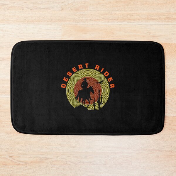 Item preview, Desert Rider Cowboy Sunset Retro Graphic designed and sold by lamercarv.