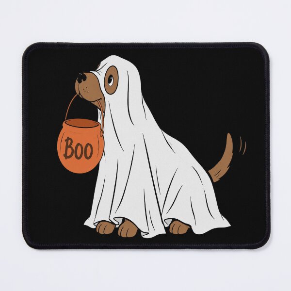 Item preview, Halloweenies Spooky Sausage Cute Ghost Halloween Dog designed and sold by BethanyAguirre.
