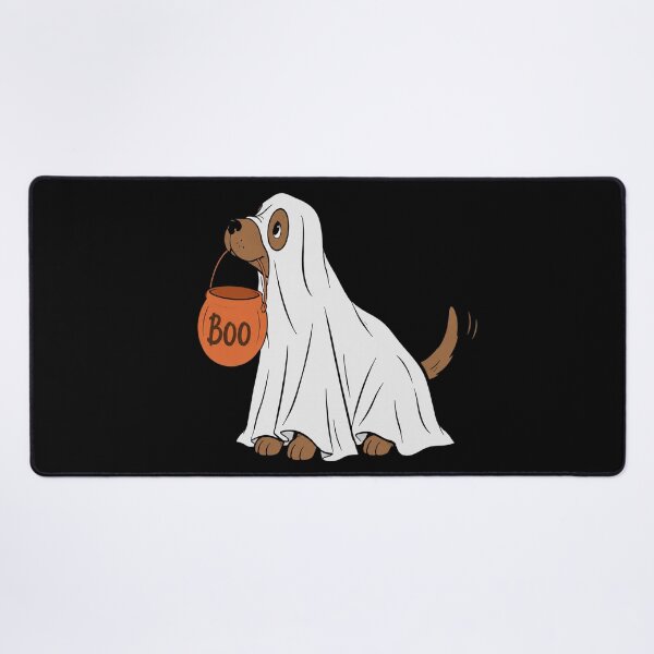 Item preview, Halloweenies Spooky Sausage Cute Ghost Halloween Dog designed and sold by BethanyAguirre.
