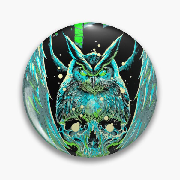 Item preview, Kvelertak Owl Skull designed and sold by ProgoGrafis.