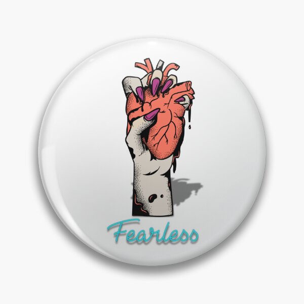Item preview, Fearless Zombie Woman Squeezing a heart designed and sold by Riseofthesoul.