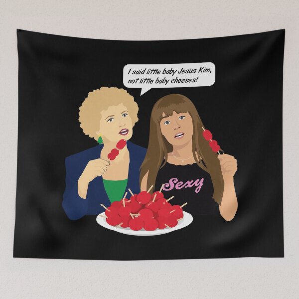 Item preview, Kath & Kim Christmas Little Baby Cheeses Cozy designed and sold by BostickirisArts.
