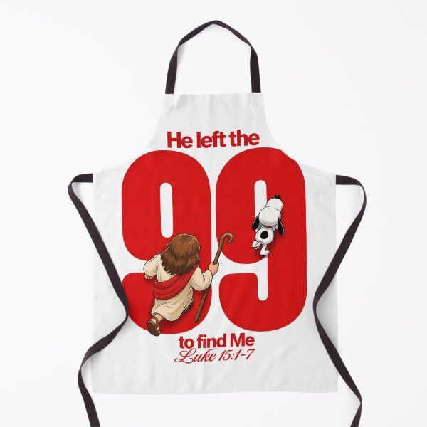 Item preview, He Left The 99 To Find Me Jesus Snoopy Luke 15_17 designed and sold by Maronedgeshop.