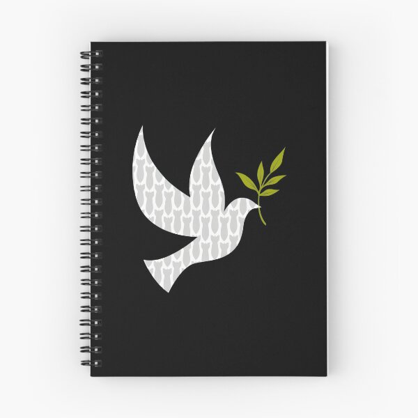 Item preview, Dove of Peace Bomb Pattern Graphic designed and sold by helencacu.