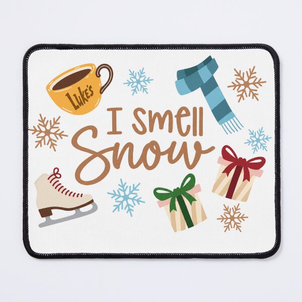 Item preview, I Smell Snow Stars Hollow Cozy Winter Christmas designed and sold by OMITTEROMINOUS.