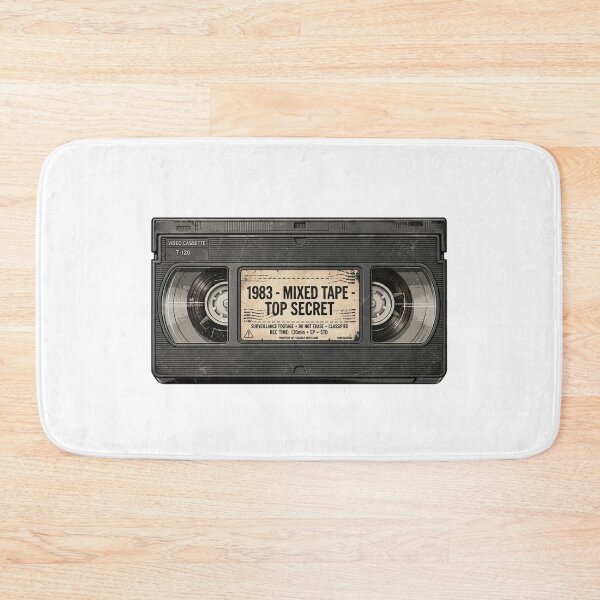Item preview, VHS Mixed Tape Top Secret designed and sold by GeeklyShirts.