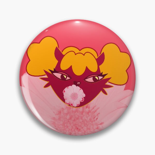 Item preview, Flower Cat Girl in Fire Red designed and sold by neonflwr.