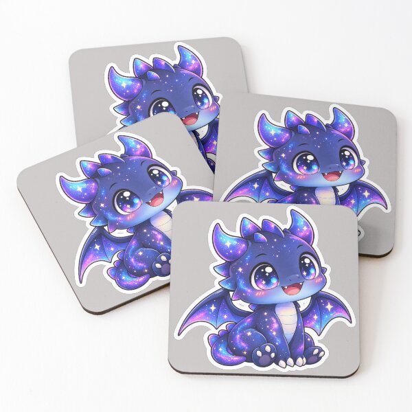 Item preview, Cute Baby Galaxy Dragon Kawaii Chibi Space Graphic designed and sold by NovaToons.