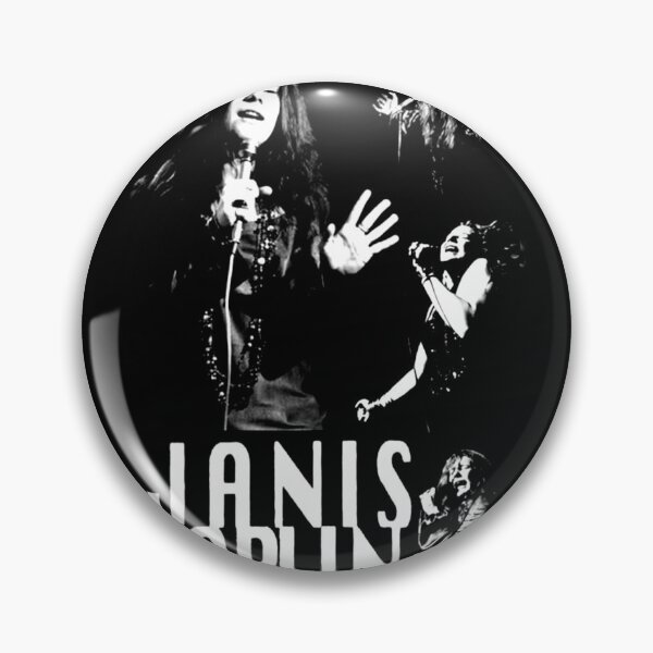 Artikelvorschau, Vintage Janis Joplin Schwarz-Weiß-Grafikposterdesign entworfen und verkauft von Nfx2.