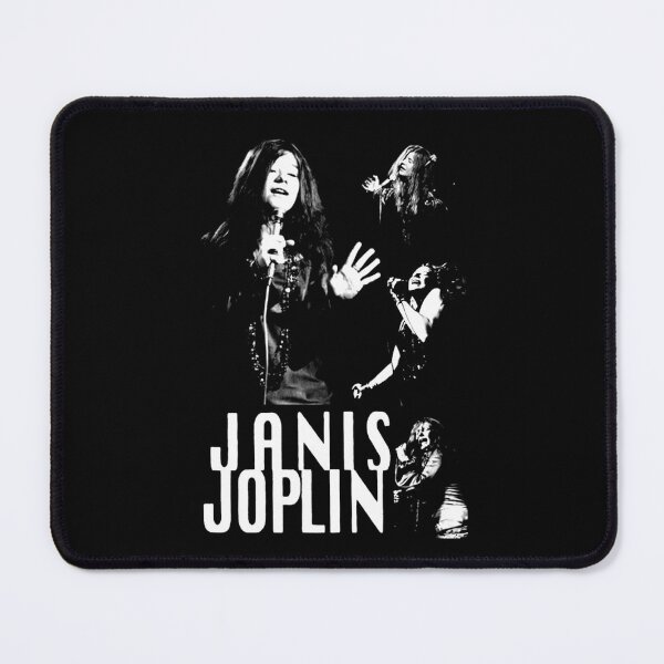 Item preview, Vintage Janis Joplin Black and White Graphic Poster Design designed and sold by Nfx2.