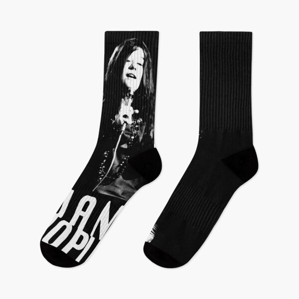 Item preview, Vintage Janis Joplin Black and White Graphic Poster Design designed and sold by Nfx2.