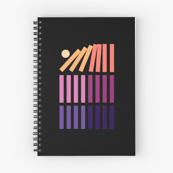 Item preview, Falling Bars Geometric Sunset designed and sold by andrasmar.