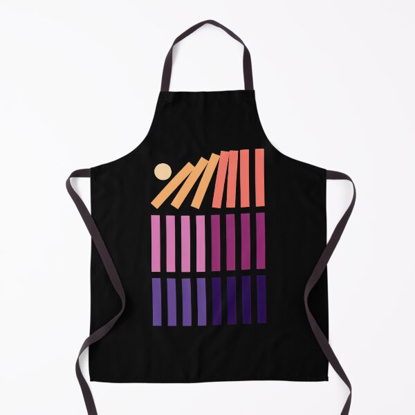 Item preview, Falling Bars Geometric Sunset designed and sold by andrasmar.