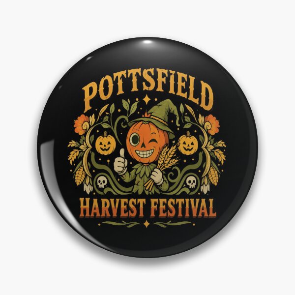 Item preview, Pottsfield Harvest Festival Cozy Halloween Pumpkin designed and sold by CampfieldliArts.