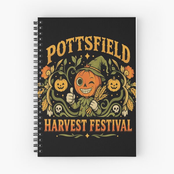 Item preview, Pottsfield Harvest Festival Cozy Halloween Pumpkin designed and sold by CampfieldliArts.