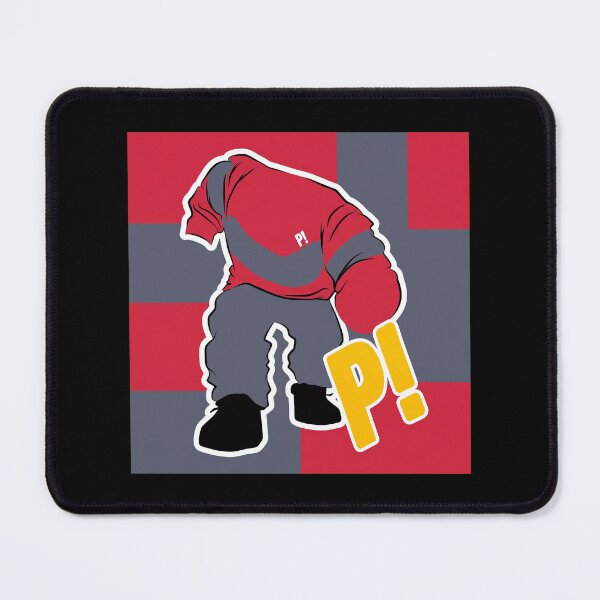Item preview, Red Blue Hip Hop Mascot designed and sold by FinoStore.