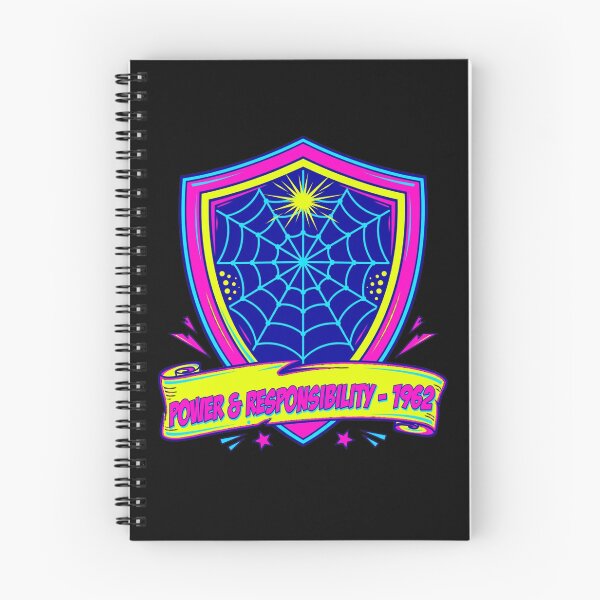 Item preview, Power & Responsibility - Spider Hero designed and sold by GeeklyShirts.