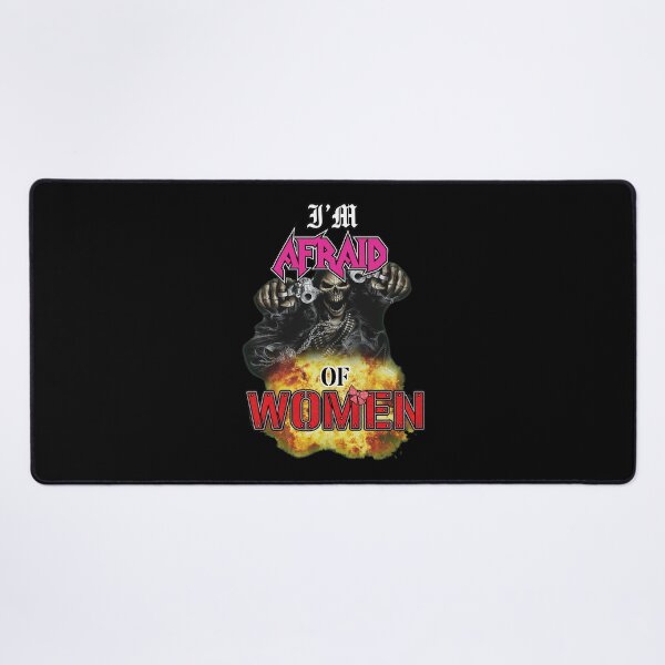Item preview, I'm Afraid Of Women Skeleton Guns Explosion designed and sold by SERGIWKINS.