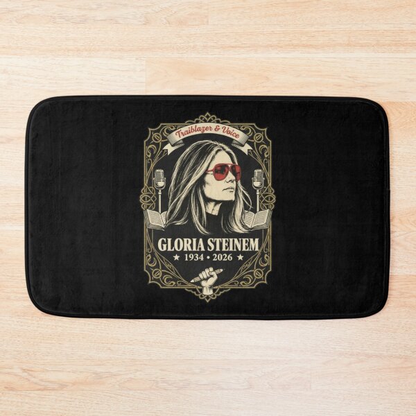 Item preview, gloria steinem trailblazer and voice vintage art nouveau crest designed and sold by SheliasBoone.