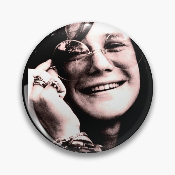 Item preview, Vintage Janis Joplin Black and White Graphic Poster Design designed and sold by Nfx2.