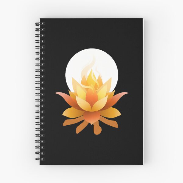 Item preview, Flaming Lotus Zen Symbol designed and sold by wyrichbosle.