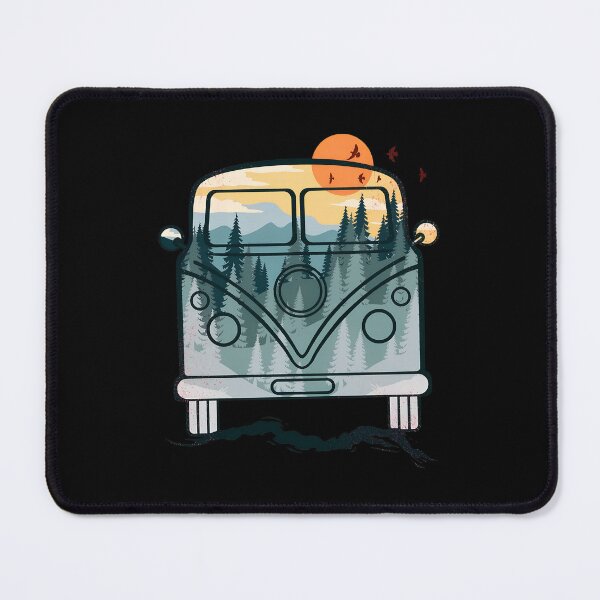 Item preview, Forest Sunset Van Life Adventure Art designed and sold by andrasmar.