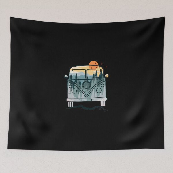 Item preview, Forest Sunset Van Life Adventure Art designed and sold by andrasmar.