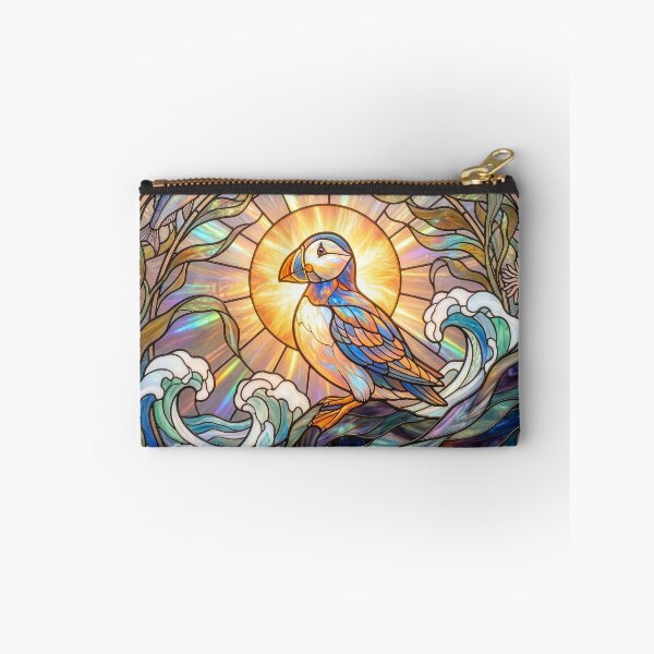 Item preview, Stained Glass Puffin designed and sold by Tridentulus.