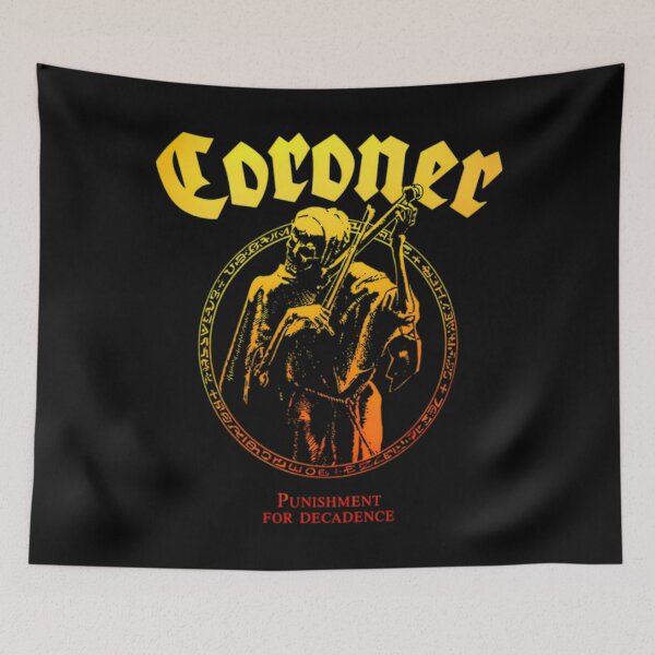 Artikelvorschau, Coroner Thrash Metal entworfen und verkauft von Nostalgraphics.