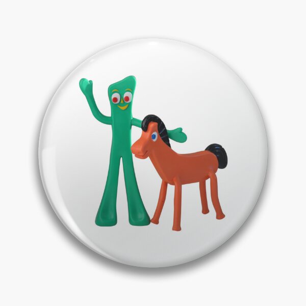 Item preview, gumby and pokey cartoon art designed and sold by SheliasBoone.