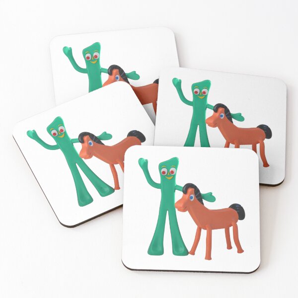 Item preview, gumby and pokey cartoon art designed and sold by SheliasBoone.
