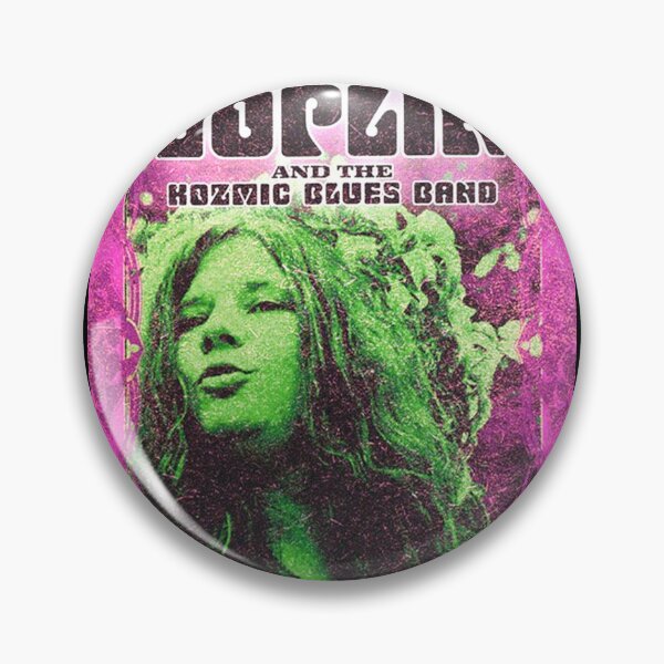 Item preview, Vintage Janis Joplin Black and White Graphic Poster Design designed and sold by Nfx2.