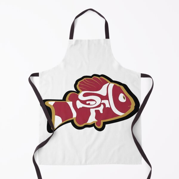 Item preview, 49ers fish 49ers logo designed and sold by FlowsUp.