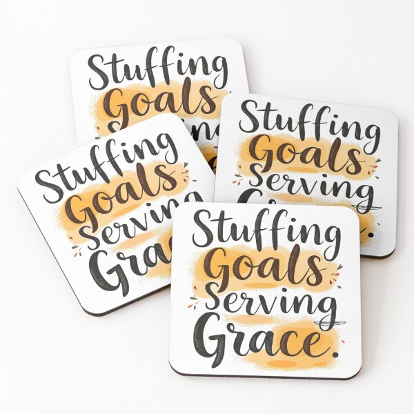 Item preview, Stuffing Goals Serving Grace designed and sold by Divine Boutique.