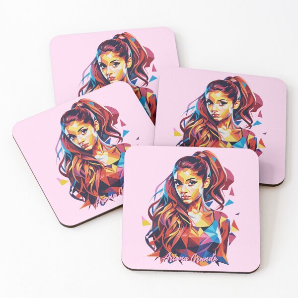 Artikelvorschau, Ariana Grande – Geometrisches Pop-Art-Poster entworfen und verkauft von DGMaxShop.