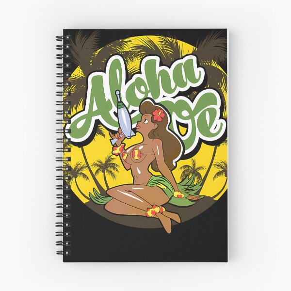 Item preview, Aloha Oe Hawaiian Island Hula Girl Sunset designed and sold by AaroTodd.