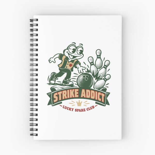 Item preview, Kingpin Frog Vintage Bowling League designed and sold by Hotfresh.