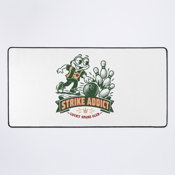 Item preview, Kingpin Frog Vintage Bowling League designed and sold by Hotfresh.